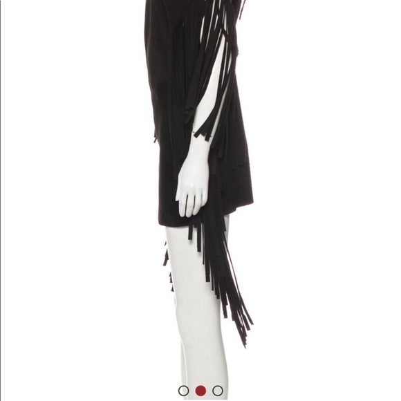 Saint Laurent suede dress NWOT - Picture 2 of 8